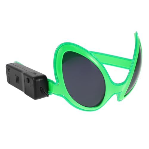 Healvian LED Sonnenbrille mit Glow für Halloween Partys Cosplay und Karneval Grüne Funktionsbrille für Unvergessliche Feiern Healvian LED Sonnenbrille mit Glow für Halloween Partys Cosplay und Karneval Grüne Funktionsbrille für Unvergessliche Feiern von Healvian