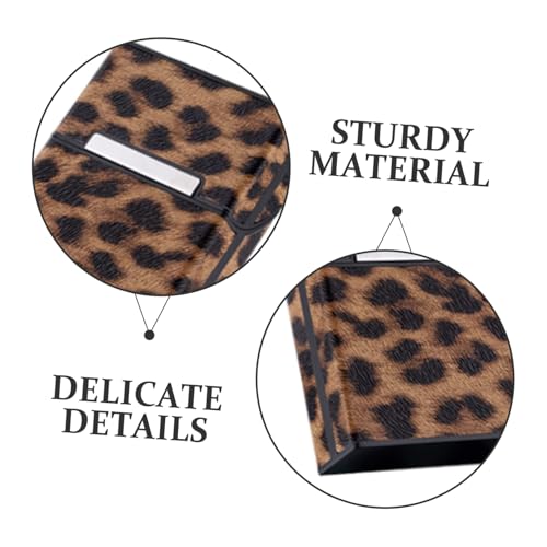 Healvian Leopard Muster Zigarettenetui Aufbewahrungsbox mit Magnetverschluss Kompakt Druckfest Langlebig Praktischer Schutz für Unterwegs für Herren und Damen Healvian Leopard Muster Zigarettenetui Aufbewahrungsbox mit Magnetverschluss Kompakt Druckfest Langlebig Praktischer Schutz für Unterwegs für Herren und Damen von Healvian