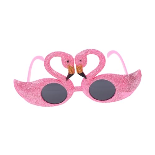 Healvian Lustige Party Sonnenbrille Flamingo Hawaii Style Brille Leicht und Robust Für Karneval Strand Geburtstag Luau Dekoration von Healvian