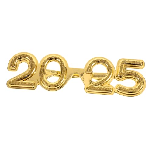 Healvian Neujahr Partybrille Dekoration Leichtem PC Material für Silvester Geburtstagsfeiern Sorgt für Festliche Aufmerksamkeit bei Feiern Healvian Neujahr Partybrille Dekoration Leichtem PC Material für Silvester Geburtstagsfeiern Sorgt für Festliche Aufmerksamkeit bei Feiern von Healvian