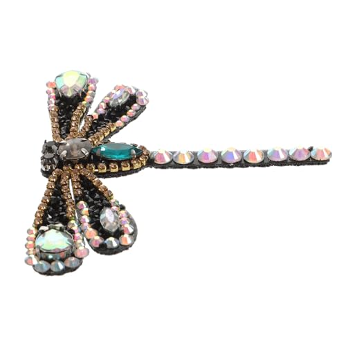 Healvian Rhinestone Bügelflicken Patches für DIY Kleidung Aufnäher Applikation Schwarz Ab Farbverlauf Libelle Schuh und Kleiderverzierung Langlebig und Einfach Aufzubügeln Healvian Rhinestone Bügelflicken Patches für DIY Kleidung Aufnäher Applikation Schwarz Ab Farbverlauf Libelle Schuh und Kleiderverzierung Langlebig und Einfach Aufzubügeln von Healvian