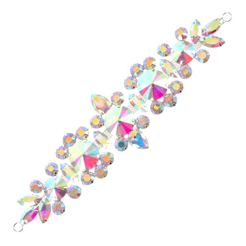 Healvian Strass Applikation Brautgürtel Glitzerverzierung für Hochzeitskleider Abendmode DIY Kleidung Schmuck Zubehör Healvian Strass Applikation Brautgürtel Glitzerverzierung für Hochzeitskleider Abendmode DIY Kleidung Schmuck Zubehör von Healvian