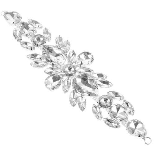 Healvian Strass Applique Hochzeit Wassertröpfchen Form Glänzende Glassteine Dekorativ Für Brautgürtel DIY Bekleidungs Patch Zubehör Healvian Strass Applique Hochzeit Wassertröpfchen Form Glänzende Glassteine Dekorativ Für Brautgürtel DIY Bekleidungs Patch Zubehör von Healvian