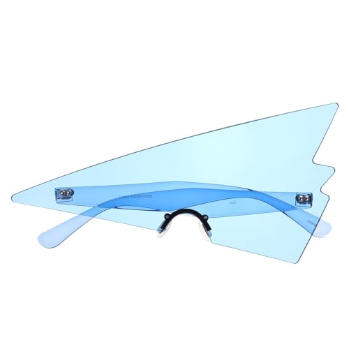 Healvian Stylische Dreieckige Randlose Partybrille aus Robustem PC Material Modische Beach Eyewear für Fasching Karneval und Tanzveranstaltungen Unisex und Passend für Gesichtsformen Healvian Stylische Dreieckige Randlose Partybrille aus Robustem PC Material Modische Beach Eyewear für Fasching Karneval und Tanzveranstaltungen Unisex und Passend für Gesichtsformen von Healvian