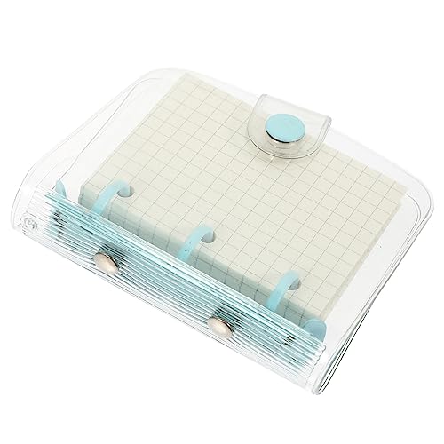 Healvian Transparentes Cover Mini Notizblock aus Hochwertigem Tragbares Notizbuch für Schule für Persönliche Notizen und Gedanken Stilvolles von Healvian