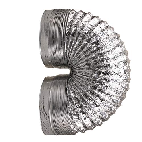 Healvian Trockner-Entlüftungsschlauch Dicke Aluminiumfolie Luftleitungsschlauch Ansaugschläuche Für Den Abluftventilator 10 Mm Durchmesser Healvian Trockner-Entlüftungsschlauch Dicke Aluminiumfolie Luftleitungsschlauch Ansaugschläuche Für Den Abluftventilator 10 Mm Durchmesser von Healvian
