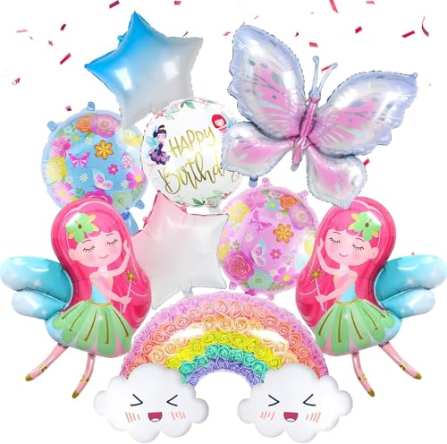 3 Jahre Geburtstag Deko, 10 Stück Doll Luftballon Kinder Geburtstagsdeko House Cartoon Party Deko Kindergeburtstag mit 6 Folienballons, 4 Latexballons für Mädchen Party Supplies 3 Jahre Geburtstag Deko, 10 Stück Doll Luftballon Kinder Geburtstagsdeko House Cartoon Party Deko Kindergeburtstag mit 6 Folienballons, 4 Latexballons für Mädchen Party Supplies von Heartsking