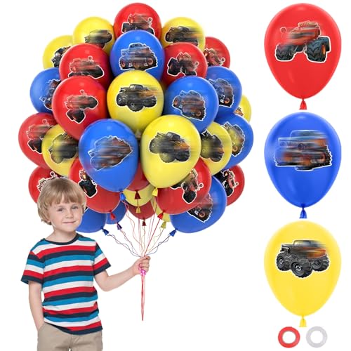 Luftballon Geburtstag Deko, 42 Stück Truck Latexballons Cartoon Themed Kindergeburtstag Deko Luftballon Geburtstagsdeko Party Supplies für Jungen Mädchen Luftballon Party Deko Geburtstag Luftballon Geburtstag Deko, 42 Stück Truck Latexballons Cartoon Themed Kindergeburtstag Deko Luftballon Geburtstagsdeko Party Supplies für Jungen Mädchen Luftballon Party Deko Geburtstag von Heartsking