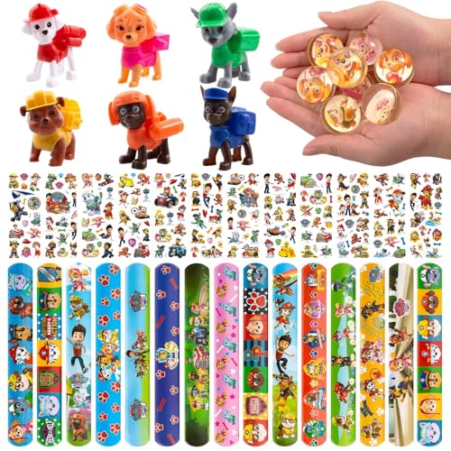 Mitgebsel Kindergeburtstag, 41 Pcs Dog Mitgebsel Spielzeug Geburtstag Deko Party Dekoration Hund 15 Schnapparmband Kinder 6 Hund Figurens 8 Flummis 12 Aufkleber Zufälliges Muster Mitgebsel Kindergeburtstag, 41 Pcs Dog Mitgebsel Spielzeug Geburtstag Deko Party Dekoration Hund 15 Schnapparmband Kinder 6 Hund Figurens 8 Flummis 12 Aufkleber Zufälliges Muster von Heartsking