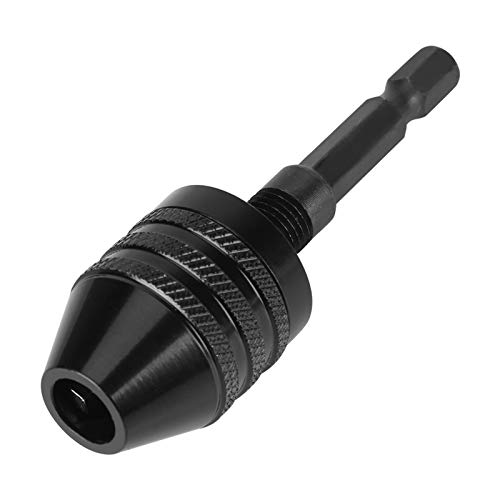 Heaveant Schnellspannbohrfutter, Bohrfutter Schnellspann, Schnellwechsel-Bohrfutter mit 1/4" Sechskantschaft zum Schnellen und Einfachen Spannen und Lösen von Bohrmaschinenzubehör von Heaveant
