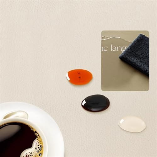 Heavyoff Tischdecke Wasserdicht Tischschutzfolie PU-Leder Abwaschbar Schreibtischschutz für Runde Tische, Stil 2, 140x140cm Heavyoff Tischdecke Wasserdicht Tischschutzfolie PU-Leder Abwaschbar Schreibtischschutz für Runde Tische, Stil 2, 140x140cm von Heavyoff