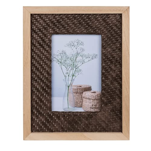 Hebgen Trading Bilderrahmen aus Holz in Rattan Optik für 1 Foto 10x15cm Fotorahmen Hebgen Trading Bilderrahmen aus Holz in Rattan Optik für 1 Foto 10x15cm Fotorahmen von Hebgen Trading