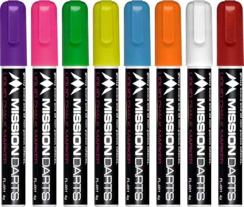 Kreidestifte 8er Set - weiß, rot, blau, gelb, orange, rosa, grün und lila. für Kreidetafel, Tafel, Spiegel und Glas - Kreidetafel Stift - Porzellanstift - Marker - Glasstifte - Fensterstifte Kreidestifte 8er Set - weiß, rot, blau, gelb, orange, rosa, grün und lila. für Kreidetafel, Tafel, Spiegel und Glas - Kreidetafel Stift - Porzellanstift - Marker - Glasstifte - Fensterstifte von Heble