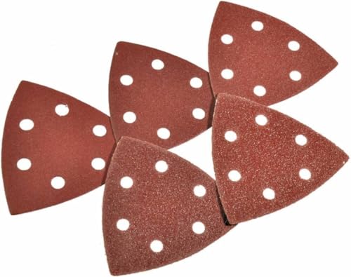 *** Schleifscheiben - Dreieck 93 x 93 mm - Korrel 80/120/150/220-12 - Sortiment - Schleifen - DIY - Van Heble® *** von Heble