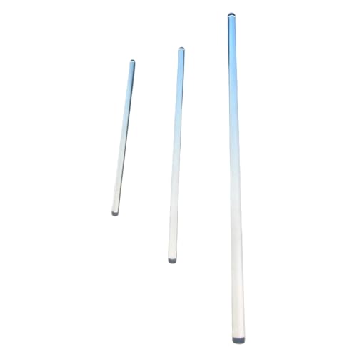 Hecht Glas Rührstäbe, Weiß, Beiderseits Verschmolzen, 200mm Länge, 5mm Durchmesser, 10 Stück Hecht Glas Rührstäbe, Weiß, Beiderseits Verschmolzen, 200mm Länge, 5mm Durchmesser, 10 Stück von Hecht