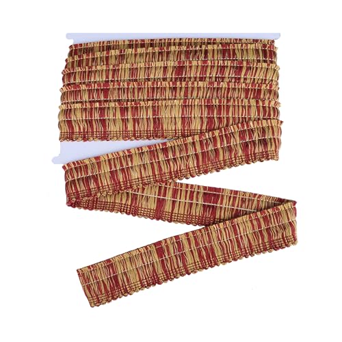 HedongHexi 3 m x 4,8 cm Bürste, Fransenborsten, Quaste, Nähbesatz, Bürste, Fransen, Basisborte für Kissenbesatz, Paspelierung, Kissenverkleidung, Vorhänge, Heimdekoration, Rot HedongHexi 3 m x 4,8 cm Bürste, Fransenborsten, Quaste, Nähbesatz, Bürste, Fransen, Basisborte für Kissenbesatz, Paspelierung, Kissenverkleidung, Vorhänge, Heimdekoration, Rot von HedongHexi