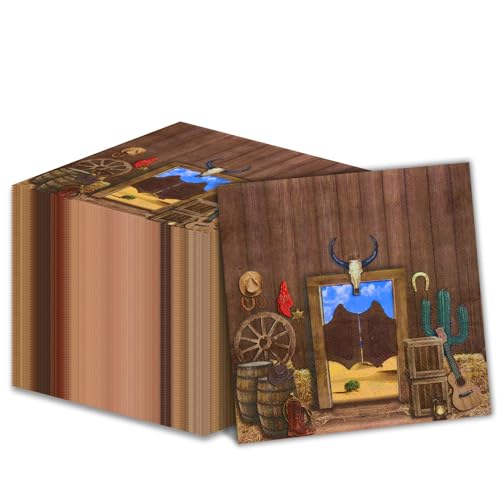 Hegbolke 100 Stück Multicolored Cow Print Western-Party-Servietten, 33 x 33 cm, 2-lagig, Papierreiniger, Servietten für Western-Geburtstagspartys, Dekorationen Hegbolke 100 Stück Multicolored Cow Print Western-Party-Servietten, 33 x 33 cm, 2-lagig, Papierreiniger, Servietten für Western-Geburtstagspartys, Dekorationen von Hegbolke