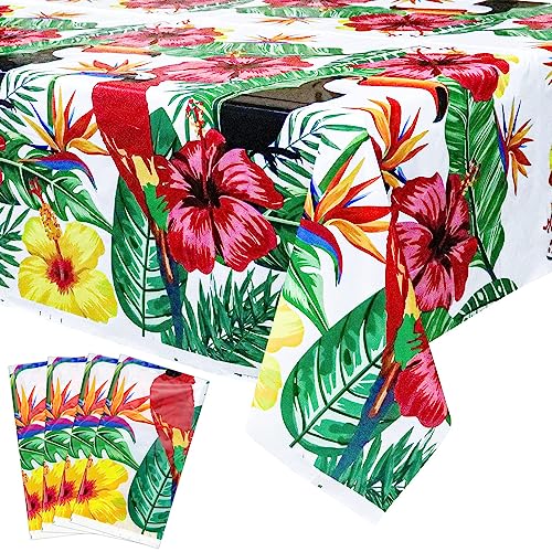 4er-Pack hawaiianische Luan-Tischdecken – 220x130cm, Wiederverwendbare Tropische Palmblatt-Tischdecken, für hawaiianische Luan-Party-Dekorationen, Sommerstrand-Kindergeburtstagszubehör 4er-Pack hawaiianische Luan-Tischdecken – 220x130cm, Wiederverwendbare Tropische Palmblatt-Tischdecken, für hawaiianische Luan-Party-Dekorationen, Sommerstrand-Kindergeburtstagszubehör von Hegbolke
