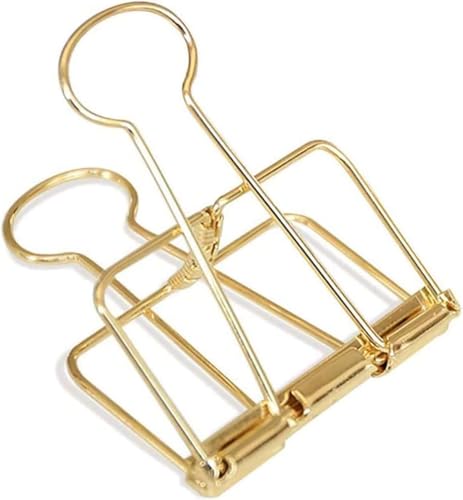 4 goldene hohle Drahtbinder-Clips mit langem Schwanz, große 51 mm, Binder- und Büroklammern, klein in der Größe und leicht im Gewicht, Clips, Klemmen und Ringe, Klemmen und Ringe 4 goldene hohle Drahtbinder-Clips mit langem Schwanz, große 51 mm, Binder- und Büroklammern, klein in der Größe und leicht im Gewicht, Clips, Klemmen und Ringe, Klemmen und Ringe von Hehglng