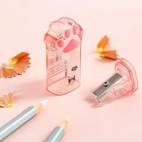 Pinker niedlicher Katzenpfoten-Bleistift, Spitzer, Kawaii-Schulbedarf, Studentenpreis, Kindergeschenk, Kawaii-Bleistiftspitzer, Katzenbedarf, Büro- und Schulbedarf Pinker niedlicher Katzenpfoten-Bleistift, Spitzer, Kawaii-Schulbedarf, Studentenpreis, Kindergeschenk, Kawaii-Bleistiftspitzer, Katzenbedarf, Büro- und Schulbedarf von Hehglng