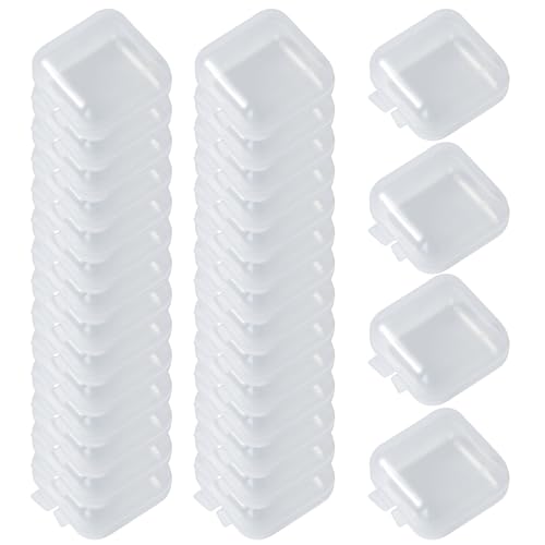 Heidouse 100pcs Mini -Schmuckschatulle, 1, 4x1.4x0, 7 Zoll staubdester klarer Plastik -Schmuckschachtel mit Scharnierdeckel für Ohrringe Ohrstollen Heidouse 100pcs Mini -Schmuckschatulle, 1, 4x1.4x0, 7 Zoll staubdester klarer Plastik -Schmuckschachtel mit Scharnierdeckel für Ohrringe Ohrstollen von Heidouse