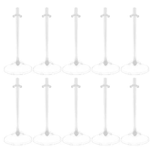 Heidouse 10pcs Puppenständer 4x10 Zoll Clear Plastic Action Figure Ständer Spielzeugpuppenzubehör unterstützt Rahmen für Puppenaktionsabbildung Anzeige Heidouse 10pcs Puppenständer 4x10 Zoll Clear Plastic Action Figure Ständer Spielzeugpuppenzubehör unterstützt Rahmen für Puppenaktionsabbildung Anzeige von Heidouse