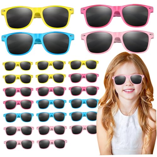 Heidouse Kinder Sonnenbrille Bulk, 24pcs UV-resistente Kinder Sonnenbrillen Party Gunst, 4,9 x 1,2 Zoll Buntes Kleinkind-Brillen für Strandgeburtstagsfeier, Style 2, Hüte für Erwachsene Heidouse Kinder Sonnenbrille Bulk, 24pcs UV-resistente Kinder Sonnenbrillen Party Gunst, 4,9 x 1,2 Zoll Buntes Kleinkind-Brillen für Strandgeburtstagsfeier, Style 2, Hüte für Erwachsene von Heidouse