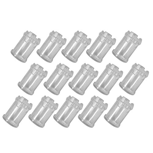 Heiikiuy 100 Stück 5 mm LED Leuchtdiode Leuchtdiode Lampenschirm Lichtführung Säule Lichtkappe Schutzabdeckung LED Lampenabdeckung transparent Heiikiuy 100 Stück 5 mm LED Leuchtdiode Leuchtdiode Lampenschirm Lichtführung Säule Lichtkappe Schutzabdeckung LED Lampenabdeckung transparent von Heiikiuy