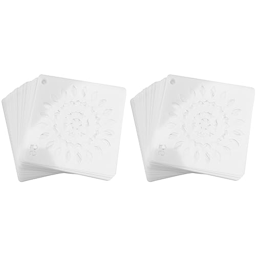 Heiikiuy 112 Schablonen mit Mandala-Punkten, perfekt für Kunstprojekte, Felsmalerei, Bastelarbeiten, 9 x 9 cm Heiikiuy 112 Schablonen mit Mandala-Punkten, perfekt für Kunstprojekte, Felsmalerei, Bastelarbeiten, 9 x 9 cm von Heiikiuy