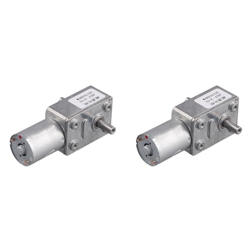 Heiikiuy 2 x JGY370 Gleichstrommotor, 12 V, 30 U/min, reduzierte Drehzahlmotor mit Turbo-Spiralgetriebe mit hohem Drehmoment Heiikiuy 2 x JGY370 Gleichstrommotor, 12 V, 30 U/min, reduzierte Drehzahlmotor mit Turbo-Spiralgetriebe mit hohem Drehmoment von Heiikiuy