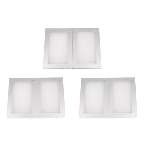 Heiikiuy 6 Stück A4 Siebdruck aus gezogenem Aluminium 120T Seidenschirm Polyester für Leiterplatte Heiikiuy 6 Stück A4 Siebdruck aus gezogenem Aluminium 120T Seidenschirm Polyester für Leiterplatte von Heiikiuy
