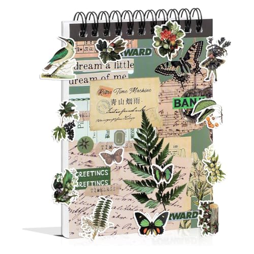 Heilanole Junk Journal Liefert Vintage -Aufkleber für Scrapbooking -Aufkleber Buch zum Journaling A Heilanole Junk Journal Liefert Vintage -Aufkleber für Scrapbooking -Aufkleber Buch zum Journaling A von Heilanole