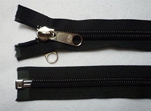 Heiligenstädter Reißverschluss GmbH Zelt Reissverschluß schwarz teilbar 2 Meter imprägniert Camping Boot von Heiligenstädter Reißverschluss GmbH