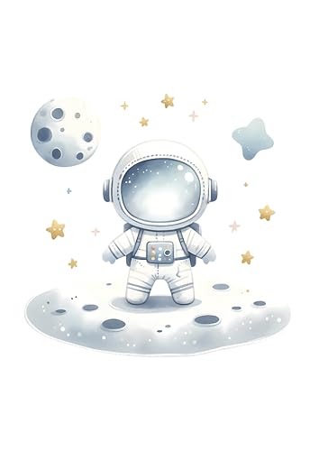 Heimisch Wunder Astronaut Poster Kinderzimmer DIN A4 - Kinderzimmer Poster Astronaut – Weltall Deko für Jungen und Mädchen – Weltraum Dekoration - Sternen Planeten Rakete Wandposter - Babyzimmer Heimisch Wunder Astronaut Poster Kinderzimmer DIN A4 - Kinderzimmer Poster Astronaut – Weltall Deko für Jungen und Mädchen – Weltraum Dekoration - Sternen Planeten Rakete Wandposter - Babyzimmer von Heimisch Wunder