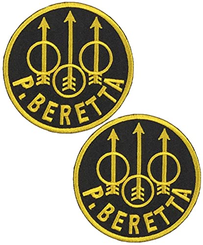 Heiorpai 2 x Beretta Feuerwaffen Beretta Gun Patch bestickt cool zum Aufbügeln oder Aufnähen Heiorpai 2 x Beretta Feuerwaffen Beretta Gun Patch bestickt cool zum Aufbügeln oder Aufnähen von Heiorpai