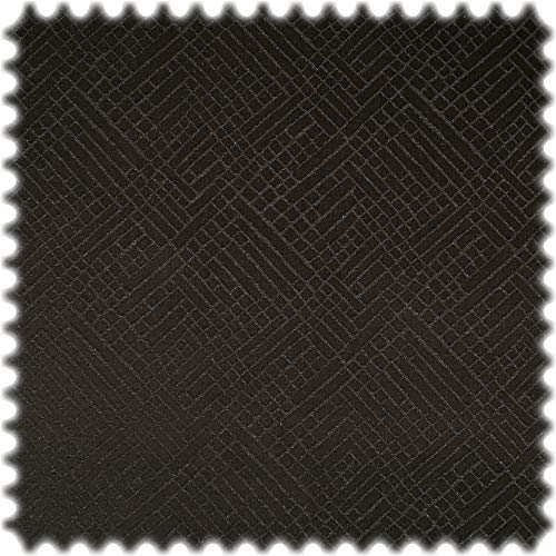 AKTION Jacquard Möbelstoff Sloane Square Schwarz mit hohem Baumwollanteil von Heiro