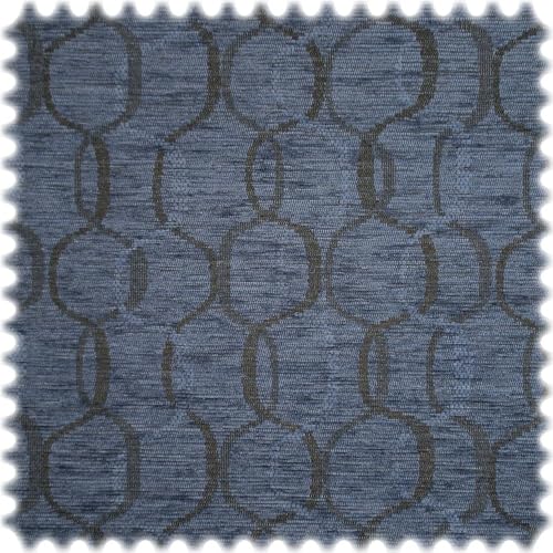 Chenille Möbelstoff Barcelona Blau Chenille Möbelstoff Barcelona Blau von Heiro