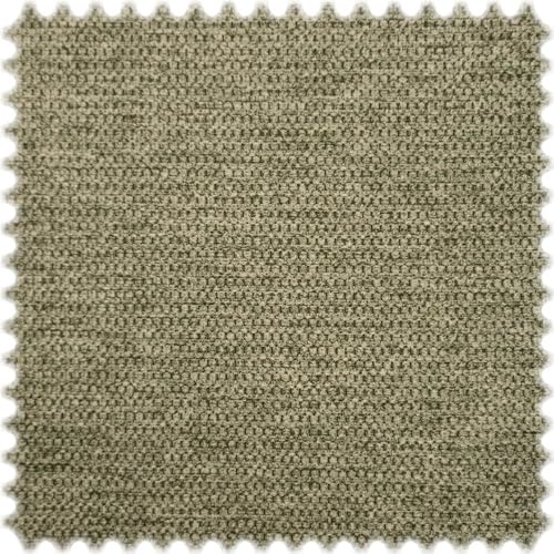 Chenille Möbelstoff Basic Oliv mit Rückenkaschierung Chenille Möbelstoff Basic Oliv mit Rückenkaschierung von Heiro