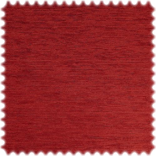 Chenille Möbelstoff Lavado Rot Chenille Möbelstoff Lavado Rot von Heiro