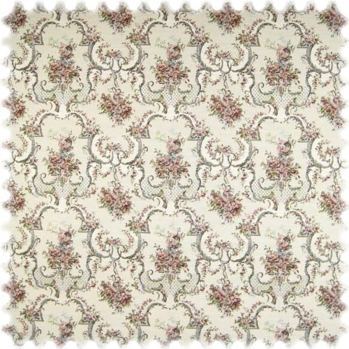 Heiro Jacquard Ornament Gobelin Möbelstoff (Beethoven Beige) von Heiro