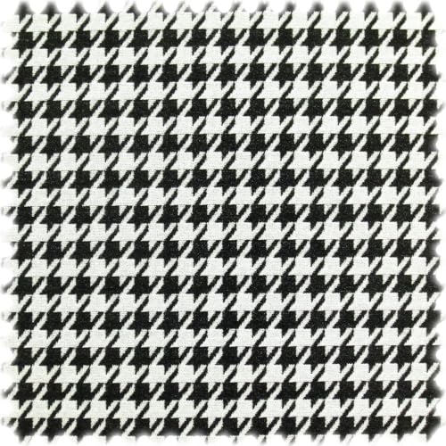 Trevira CS Möbelstoff Teramo Hahnentritt Schwarz/Weiss Trevira CS Möbelstoff Teramo Hahnentritt Schwarz/Weiss von Heiro