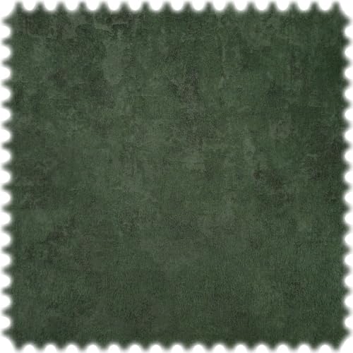 Vintage Samt Velours Möbelstoff Venedig Dunkelgrün mit Fleckschutz Vintage Samt Velours Möbelstoff Venedig Dunkelgrün mit Fleckschutz von Heiro