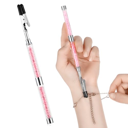 Rosa Armband Anziehhilfe Tragbarer Armband Hilfswerkzeug Selbst Halsketten Uhrenwerkzeug Diamant Verschlusshilfe Befestigungs mit Rutschfester Abdeckung für Halsketten Schmuckverschlüsse Rosa Armband Anziehhilfe Tragbarer Armband Hilfswerkzeug Selbst Halsketten Uhrenwerkzeug Diamant Verschlusshilfe Befestigungs mit Rutschfester Abdeckung für Halsketten Schmuckverschlüsse von HekouJiub