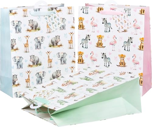 HEKU Premium XL-Geschenktaschen "Kids" in pastell, 3 Stück I 33x26x13 cm I Edle Prägung & UV-Lack-Veredelung I Vielseitig einsetzbar I Umweltfreundlich & Wiederverwendbar HEKU Premium XL-Geschenktaschen "Kids" in pastell, 3 Stück I 33x26x13 cm I Edle Prägung & UV-Lack-Veredelung I Vielseitig einsetzbar I Umweltfreundlich & Wiederverwendbar von Heku