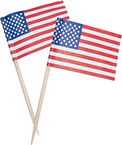 Heku Dekopicker * Länderflagge USA * 50 Stück / 65 mm Heku Dekopicker * Länderflagge USA * 50 Stück / 65 mm von Heku