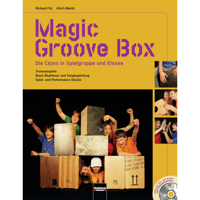 Magic Groove Box, M. Audio-Cd/Cd-Rom - Richard Filz, Ulrich Moritz, Gebunden von Helbling Verlag