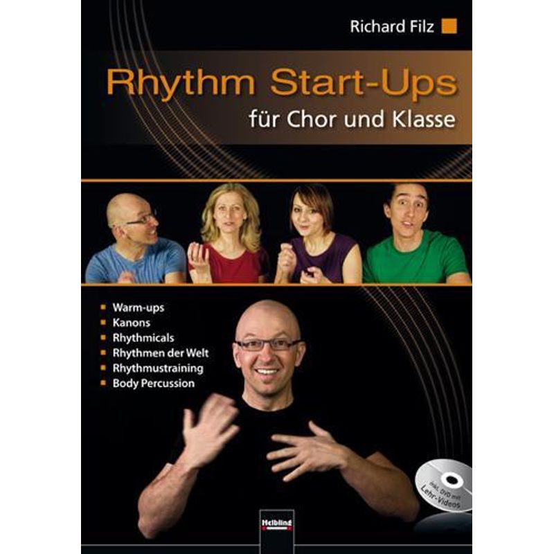 Rhythm Start-Ups Für Chor Und Klasse - Richard Filz, Kartoniert (TB) von Helbling