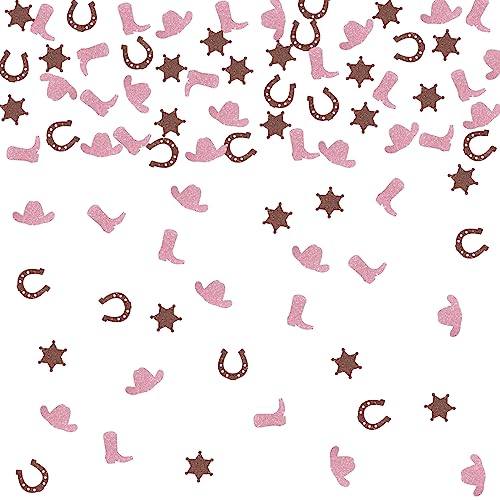 Helewilk Glitzerndes Cowgirl-Konfetti, Western-Thema, Geburtstag/Babyparty/Hochzeit/Junggesellinnenabschied, Tischdekoration, Wilder Westen, Kinder, Mädchen, Geburtstagsparty, Streukonfetti, Let's Go Helewilk Glitzerndes Cowgirl-Konfetti, Western-Thema, Geburtstag/Babyparty/Hochzeit/Junggesellinnenabschied, Tischdekoration, Wilder Westen, Kinder, Mädchen, Geburtstagsparty, Streukonfetti, Let's Go von Helewilk