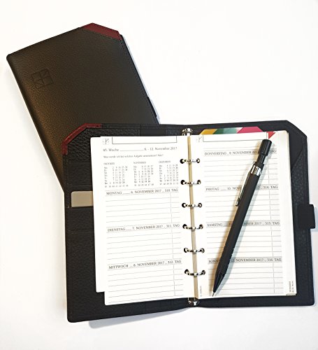 Terminplaner HelfRecht Ringbuch "Team-Line" aus Leder/Wochenplaner/Tagespläne für 2024-13-mm-Ringmechanik - Griffecke burgund Terminplaner HelfRecht Ringbuch "Team-Line" aus Leder/Wochenplaner/Tagespläne für 2024-13-mm-Ringmechanik - Griffecke burgund von HelfRecht