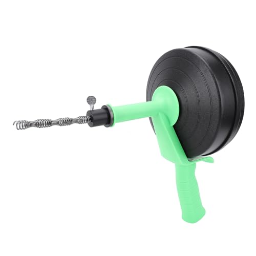 Handheld Drain Cleaner, Hochleistungs -professionelles Rohrabfluss -Clog -Entfernerwerkzeug, mit 2 Modus für Küchenbad Badewanne Spüle Clologger Cleaner Tool (7.5m Spring) von Helhom